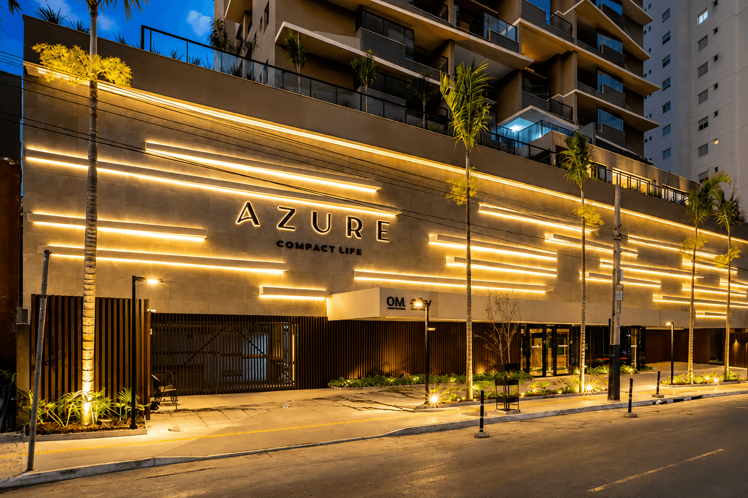 🏙️ AZURE COMPACT LIFE | 1 QUARTO | 55,11 M² | 28º ANDAR
